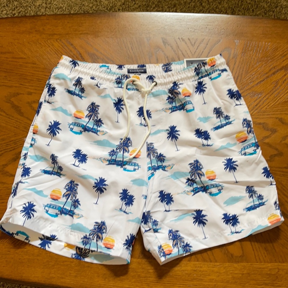 NWT❣️Club Room Men’s Swin Trunks - Picture 1 of 5